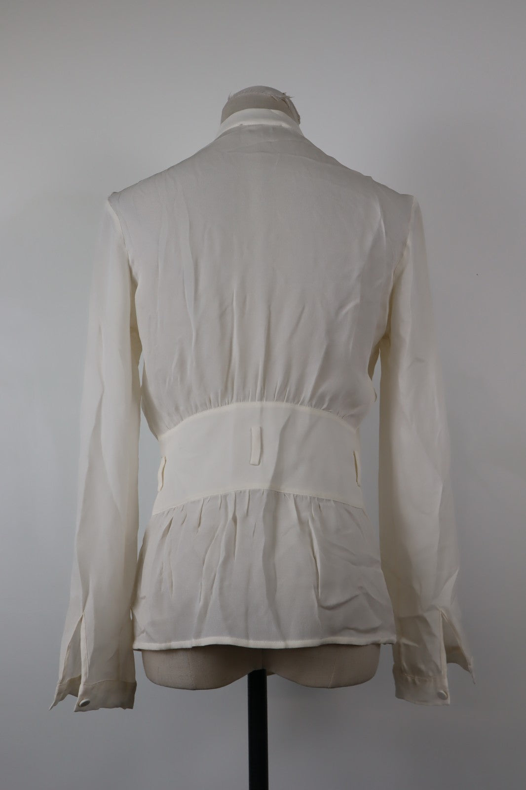 EMPORIO ARMANI CAMICIA DONNA TG. L WOMAN CASUAL VINTAGE SHIRT CLASSIC VISCOSA