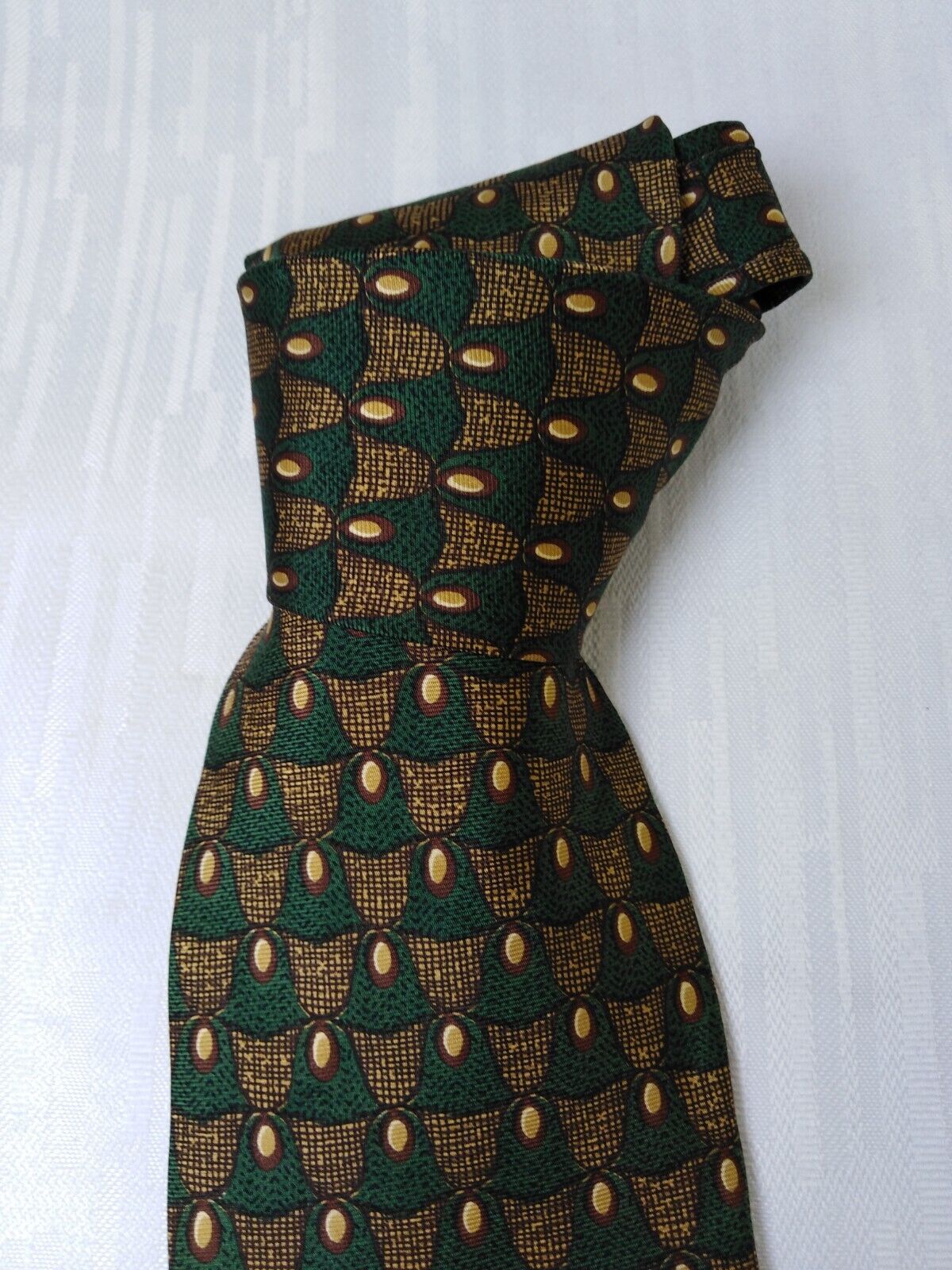 OLIVER by VALENTINO 100% SILK TIE SETA CRAVATTA NECKTIE MADE IN ITALY