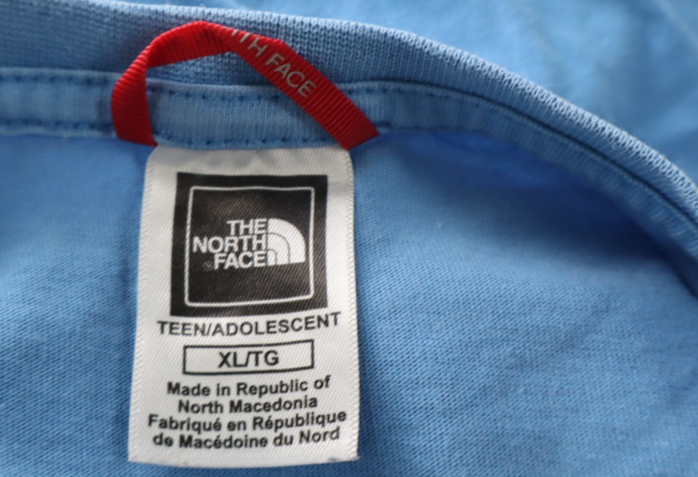 THE NORTH FACE MAGLIA RAGAZZO TG. XL BOY T-SHIRT VINTAGE CASUAL COTONE COTTON