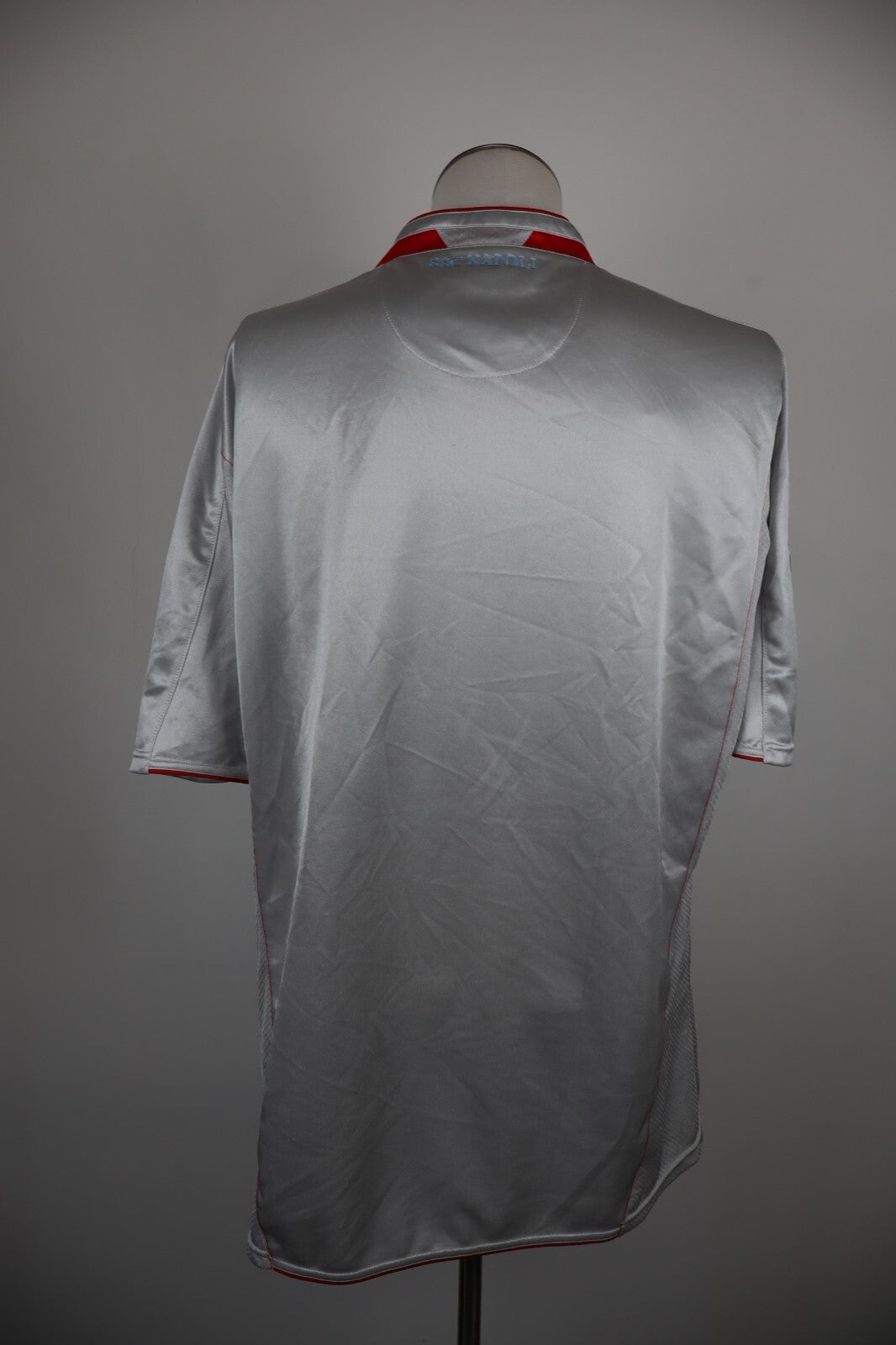 MACRON NAPOLI MAGLIA CALCIO UOMO Tg XXL SOCCER TRIKOT MAN JERSEY T-SHIRT SPORT