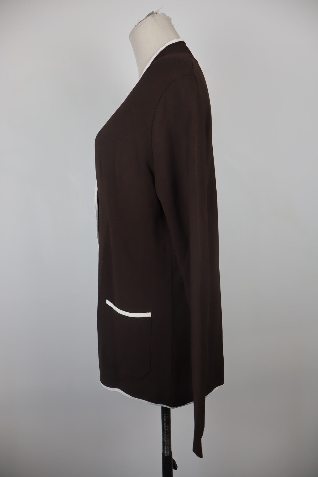 MAX MARA GIACCA BLAZER DONNA Tg L WOMAN VINTAGE JACKET MANICA LUNGA TRE BOTTONI