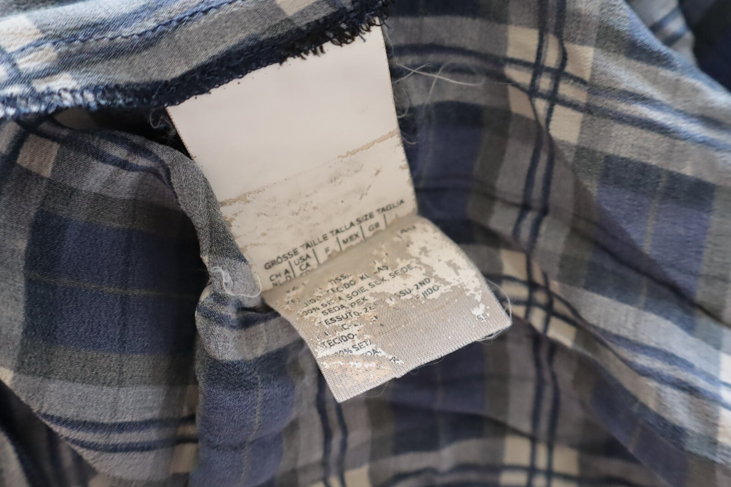 WEEKEND MAX MARA CAMICIA LUNGA DONNA TG 46 WOMAN SHIRT CASUAL VINTAGE SETA SILK