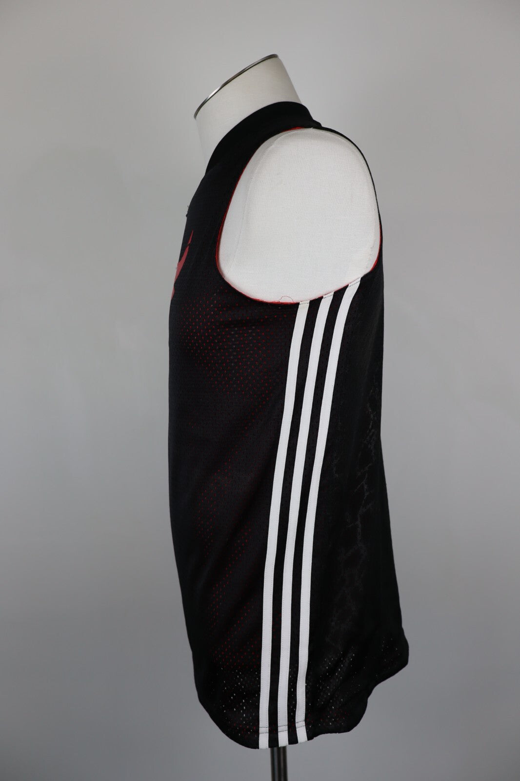 ADIDAS NBA CANOTTA BASKET CHICAGO BULLS T-SHIRT UOMO XS SPORT DOUBLE FACE