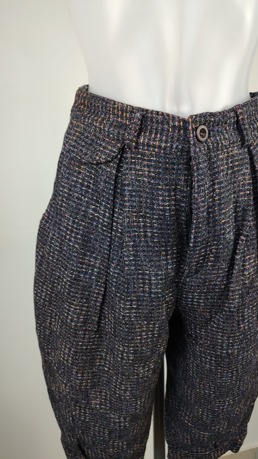 CALVIN KLEIN PANTALONCINO BERMUDA DONNA 40 WOMAN VINTAGE SHORTS CASUAL LANA