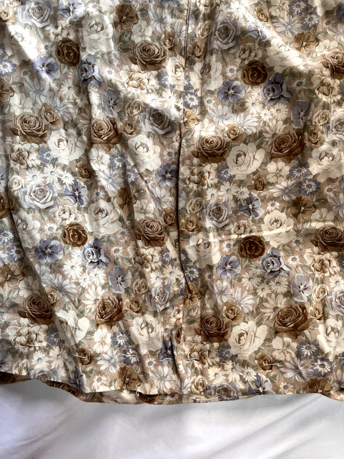 MARINA RINALDI GONNA DONNA WOMAN SKIRT TG. 46 VINTAGE CASUAL SETA