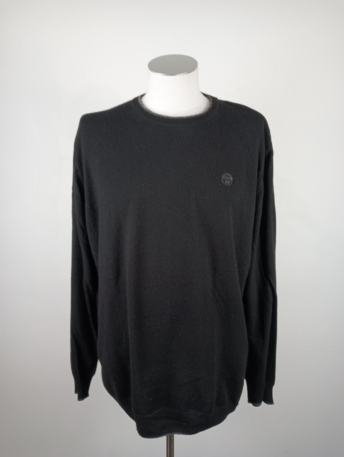 NORTH SAILS MAGLIONE LANA COTONE VINTAGE UOMO Tg. L MAN SWEATER CASUAL