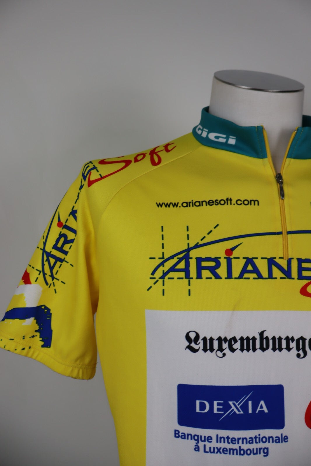 GIGI MAGLIA CICLISMO CYCLING UOMO TG. XL MAN SHIRT SPORT VINTAGE