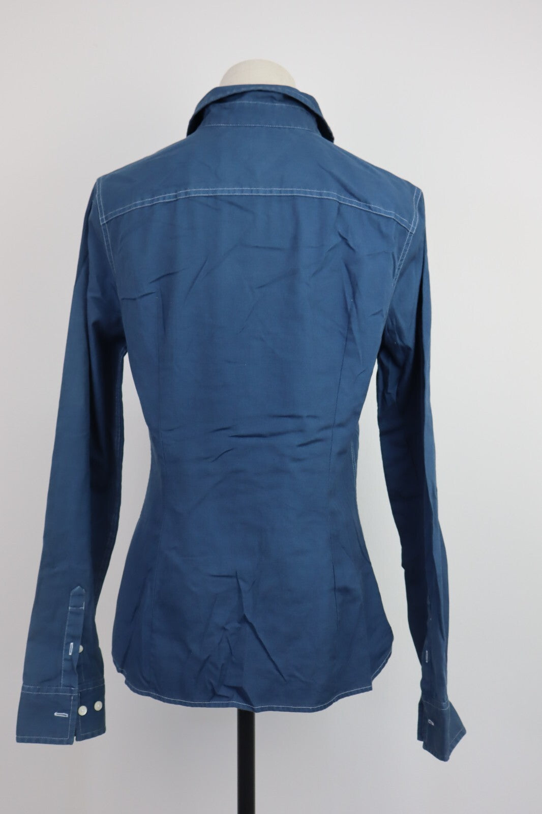 TOMMY HILFIGER CAMICIA DONNA TG. M WOMAN SHIRT CASUAL VINTAGE COTONE COTTON