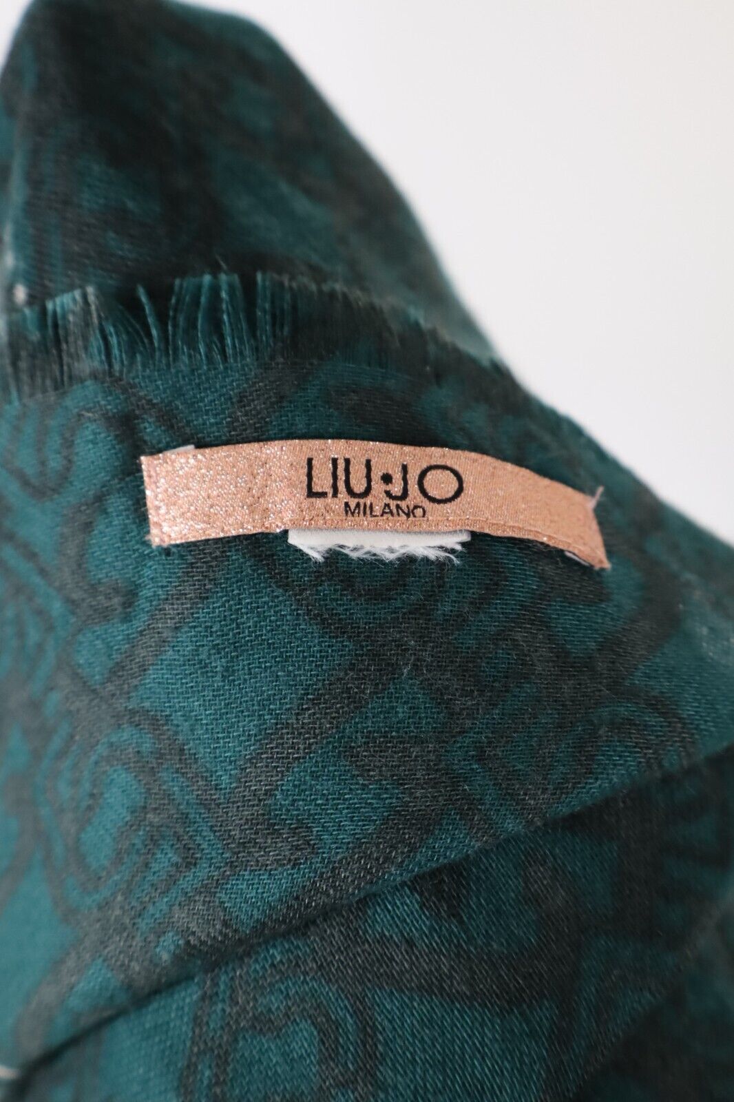 LIU JO SCIARPA UOMO DONNA UNISEX WOMAN MAN VINTAGE CASUAL SCARF