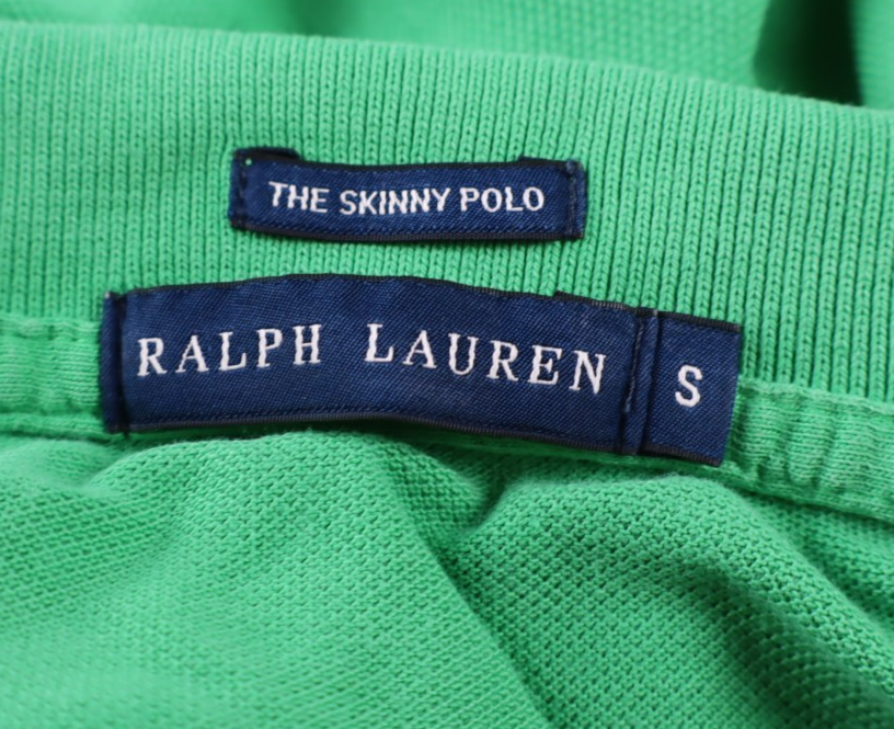 RALPH LAUREN POLO DONNA MAGLIA COTONE TG S WOMAN SHIRT CASUAL VINTAGE SKINNY