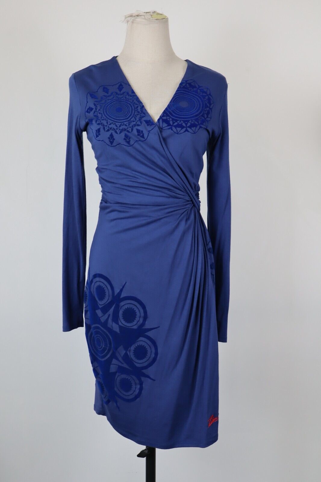 DESIGUAL VESTITO DONNA TG. S WOMAN CASUAL VINTAGE DRESS