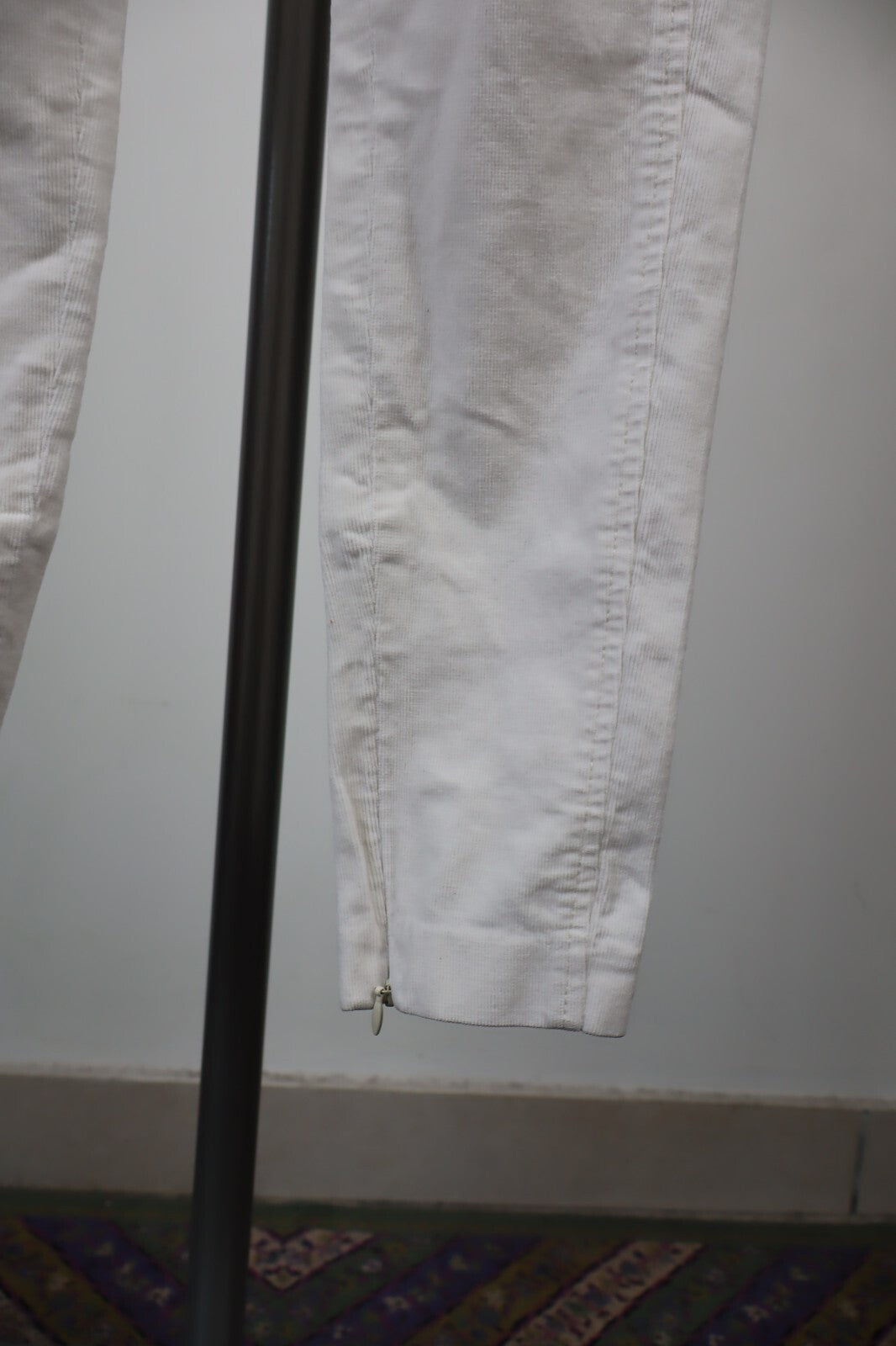 RALPH LAUREN PANTALONE CASUAL DONNA TG 4 WOMAN VINTAGE PANTS COTONE VELLUTO