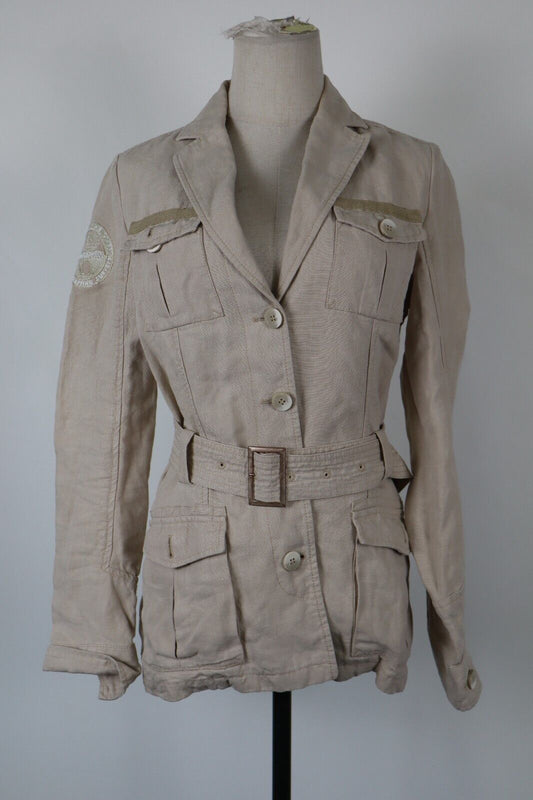 NAPAPIJRI GIUBBINO DONNA Tg. XS WOMAN CASUAL JACKET VINTAGE LINO