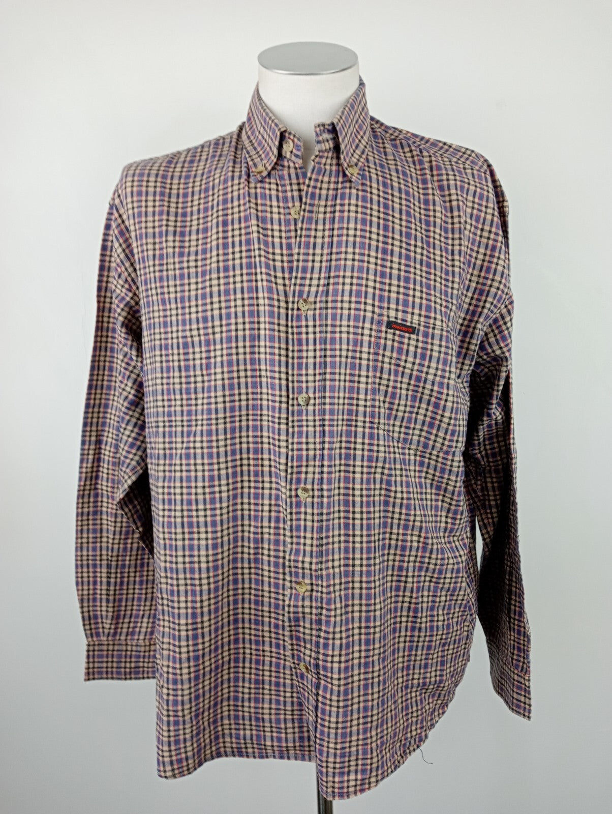 INVICTA CAMICIA UOMO COTONE COTTON TG XL MAN CASUAL VINTAGE SHIRT ITALY