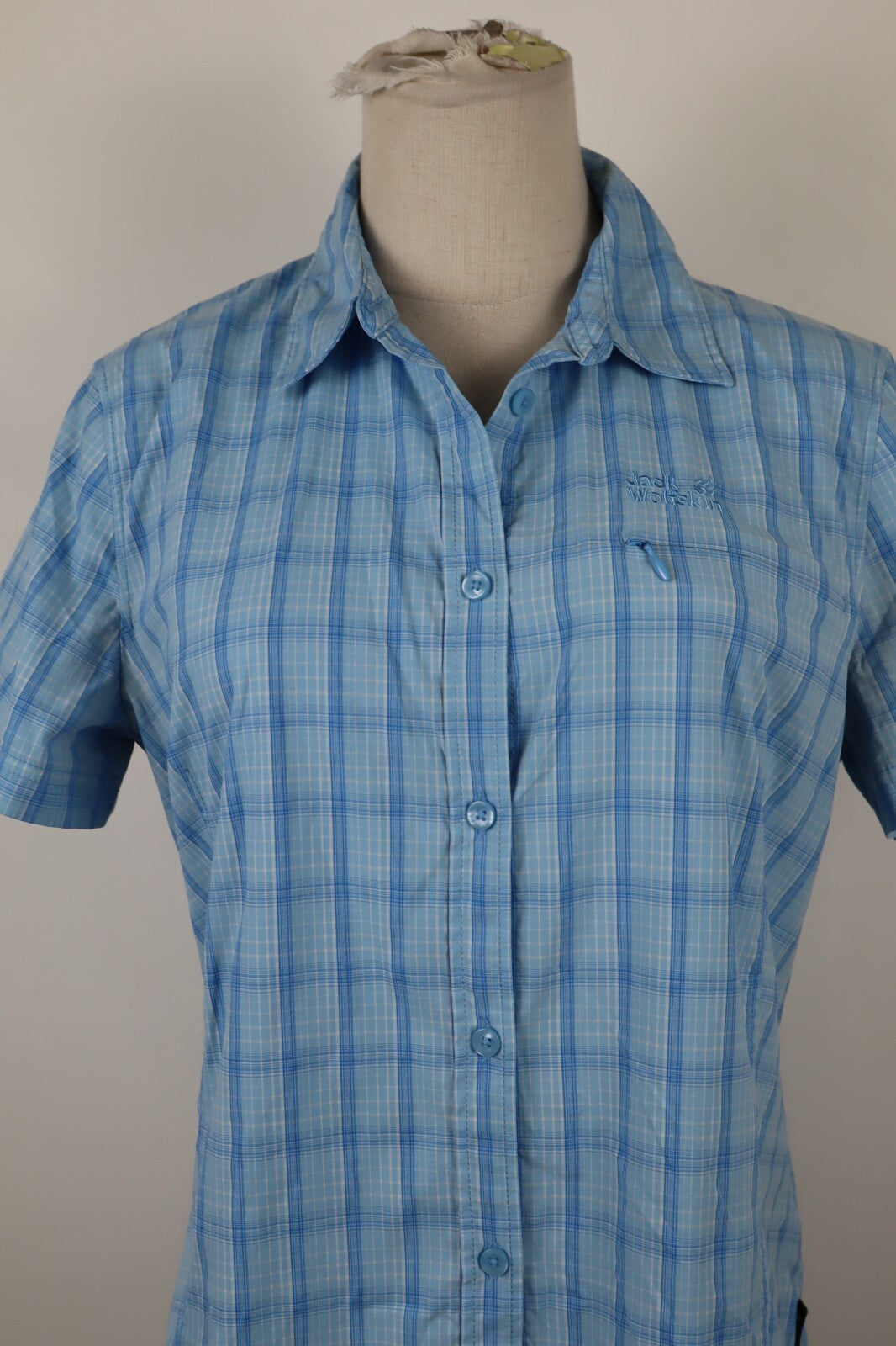 JACK WOLFSKIN CAMICIA DONNA TG. M WOMAN SHIRT CASUAL VINTAGE