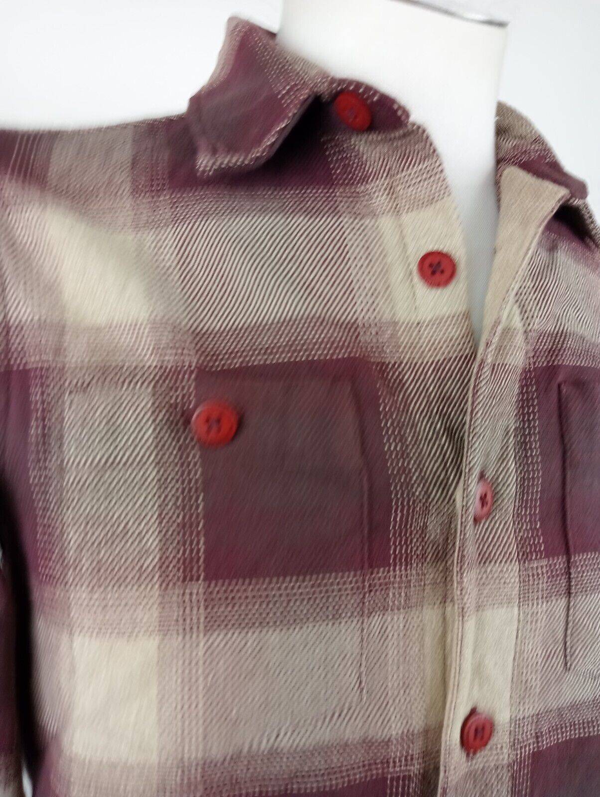 DICKIES CAMICIA UOMO COTONE COTTON TG. XS  MAN CASUAL VINTAGE SHIRT