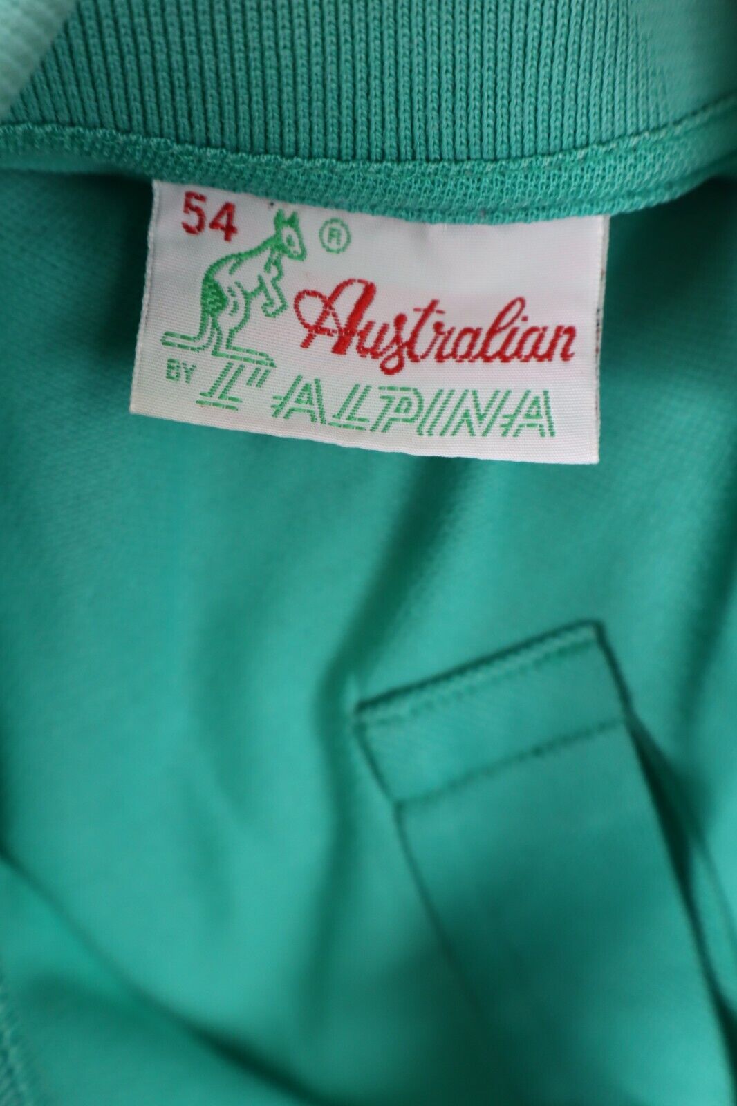 AUSTRALIAN MAGLIA POLO UOMO TG 54 MAN T-SHIRT CASUAL VINTAGE COTONE