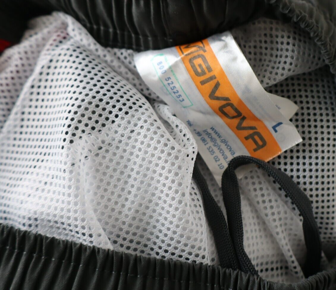 GIVOVA FC SION PANTALONE SPORT CALCIO UOMO TG L MAN SOCCER PANTS