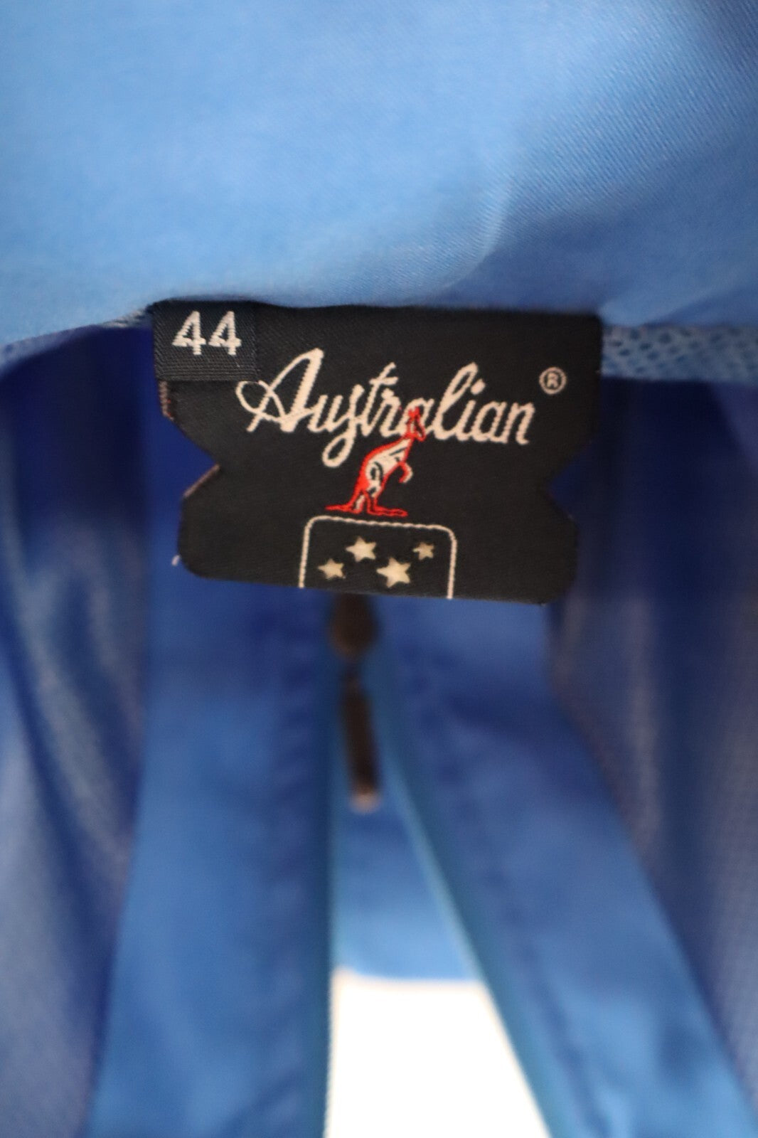 AUSTRALIAN GIACCA TENNIS ROMA 2005 UOMO Tg. 44 MAN VINTAGE CASUAL SPORT JACKET