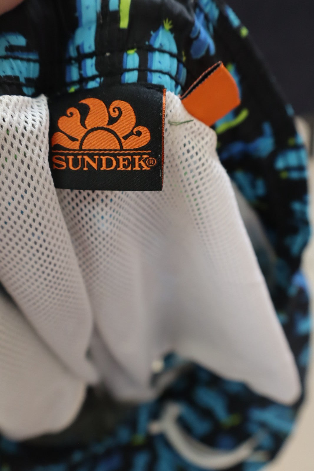 SUNDEK COSTUME PANTALONCINO MARE UOMO TG 16 MEN SWIMSUIT VINTAGE CASUAL