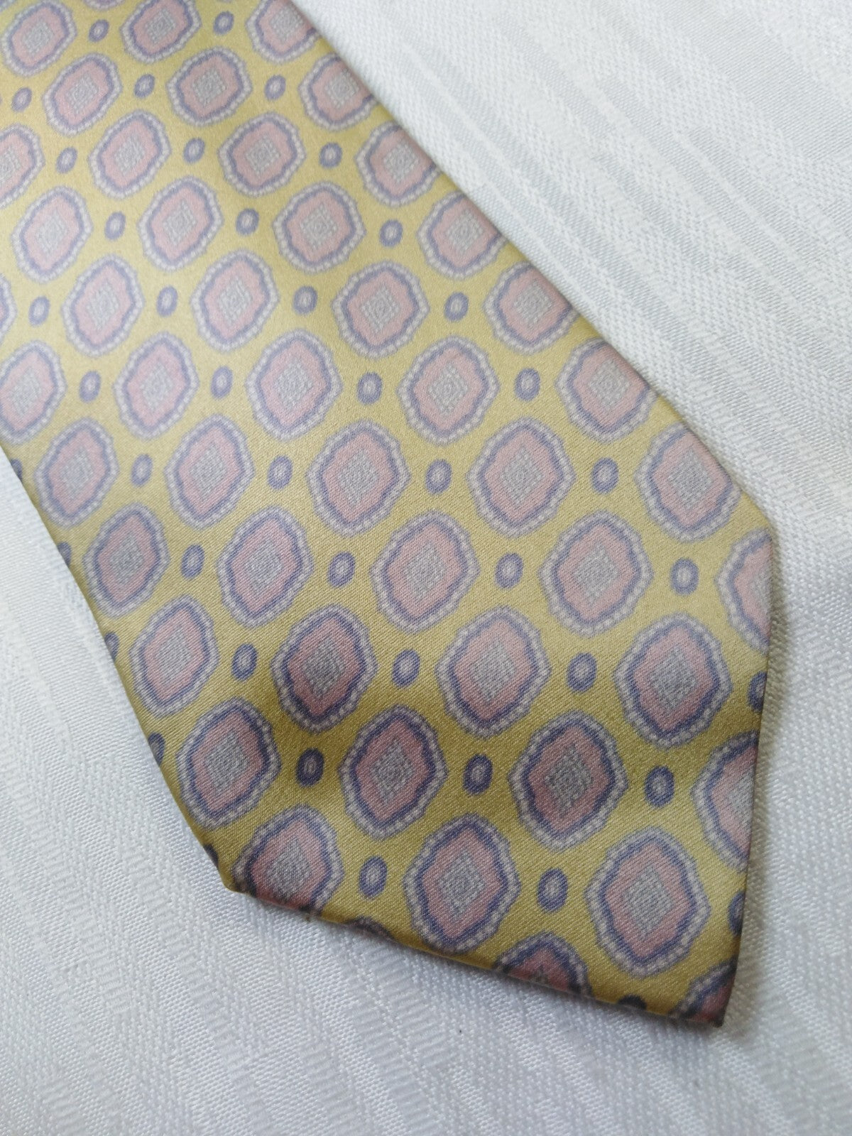 CARNAVAL DE VENISE 100% SILK TIE SETA CRAVATTA NECKTIE MADE IN ITALY CLASSIC