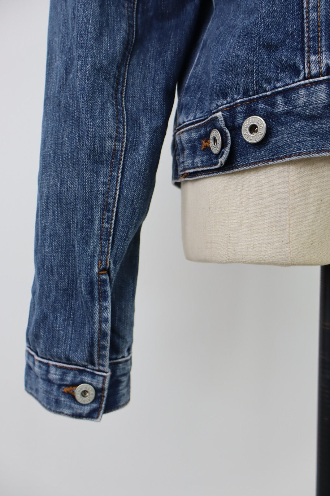 CASUCCI JEANS GIUBBINO DONNA Tg. XL WOMAN CASUAL JACKET COTONE DENIM