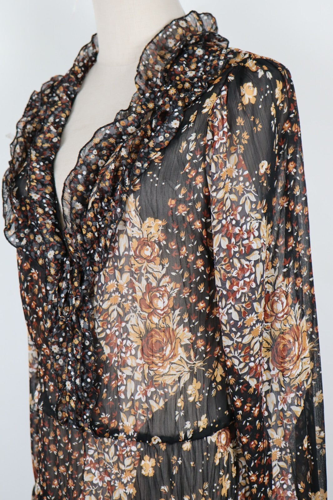 PIERRE CARDIN PARIS VESTITO ABITO DONNA TG. 46 WOMAN CASUAL VINTAGE DRESS