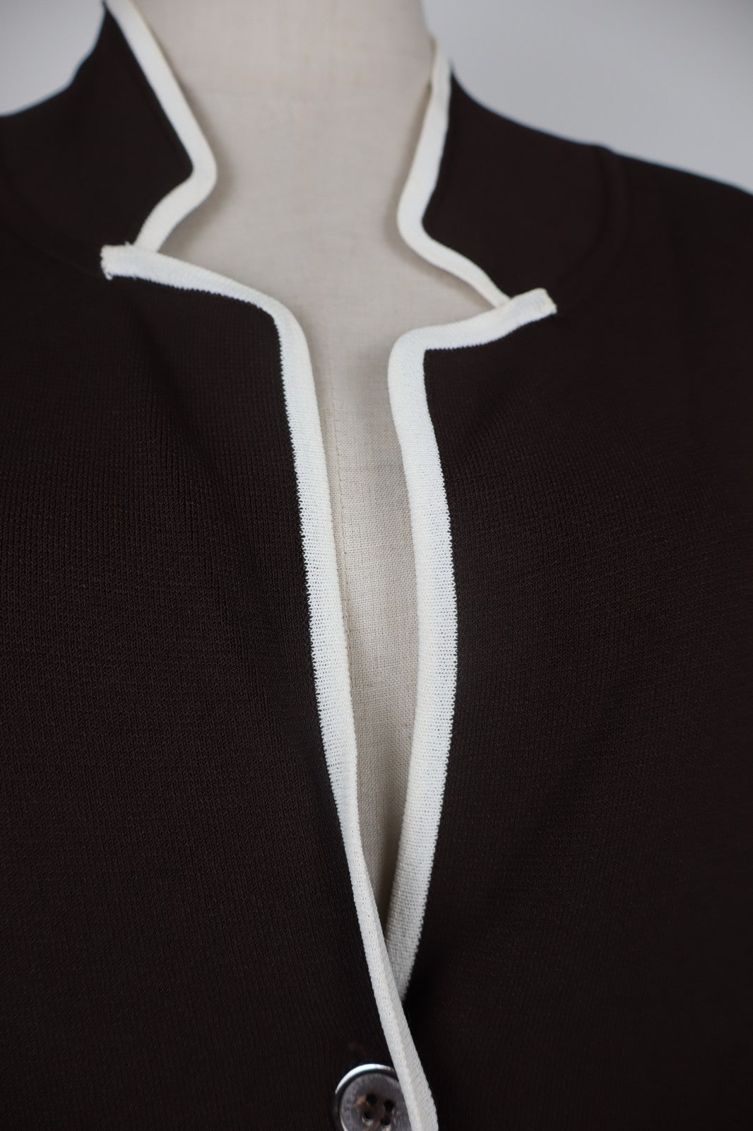 MAX MARA GIACCA BLAZER DONNA Tg L WOMAN VINTAGE JACKET MANICA LUNGA TRE BOTTONI