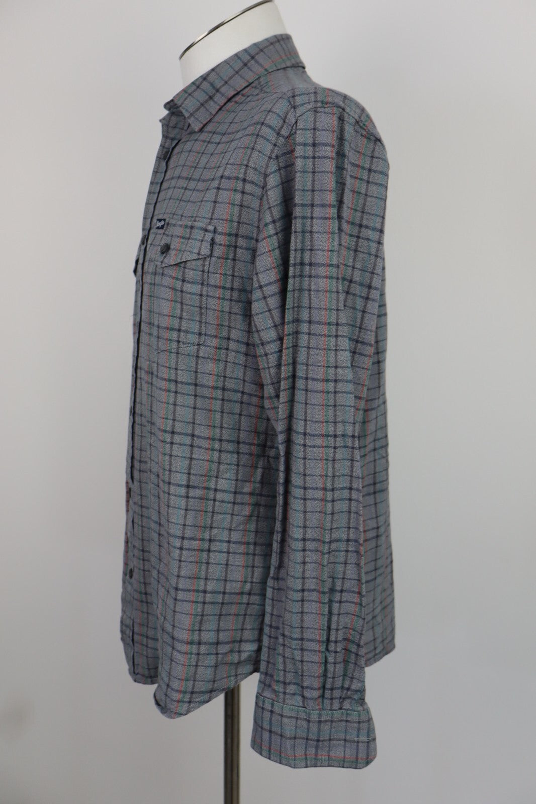 WRANGLER CAMICIA UOMO TG. M REGULAR  MAN CASUAL VINTAGE SHIRT COTONE