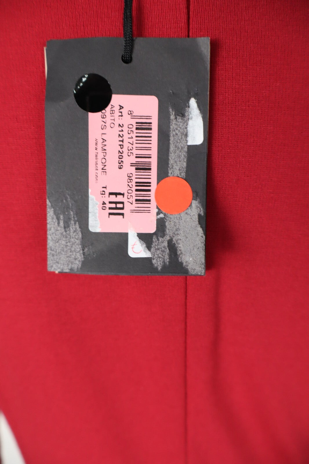 SIMONA BARBIERI TWINSET VESTITO DONNA TG 40 WOMAN CASUAL VINTAGE DRESS CON TAG