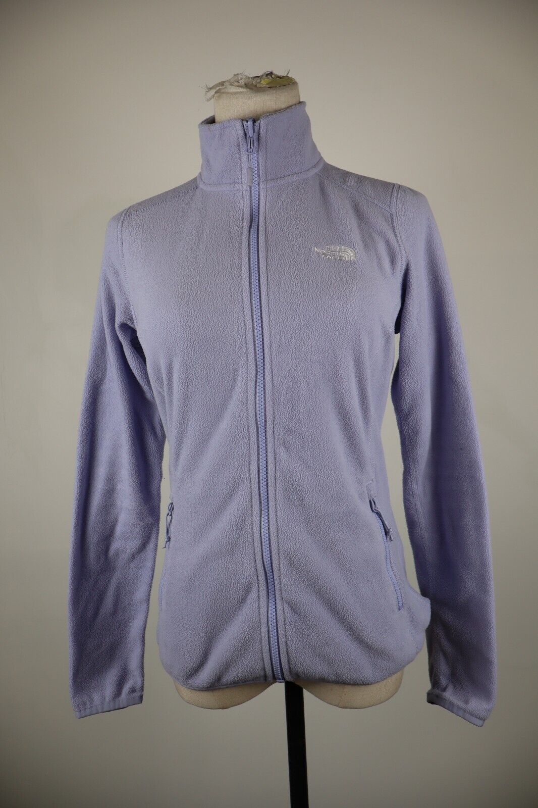 THE NORTH FACE FELPA CON ZIP DONNA Tg S WOMAN CASUAL VINTAGE SPORT SWEATSHIRT