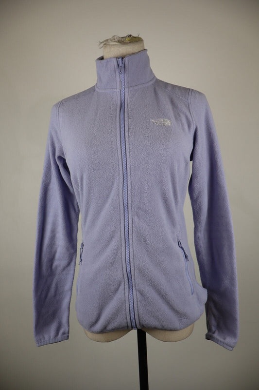 THE NORTH FACE FELPA CON ZIP DONNA Tg S WOMAN CASUAL VINTAGE SPORT SWEATSHIRT