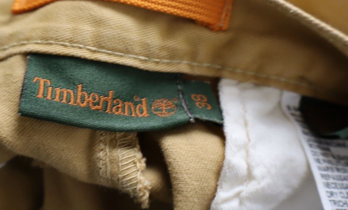 TIMBERLAND BERMUDA PANTALONE SHORTS UOMO 38 MAN VINTAGE CASUAL PANTS COTONE
