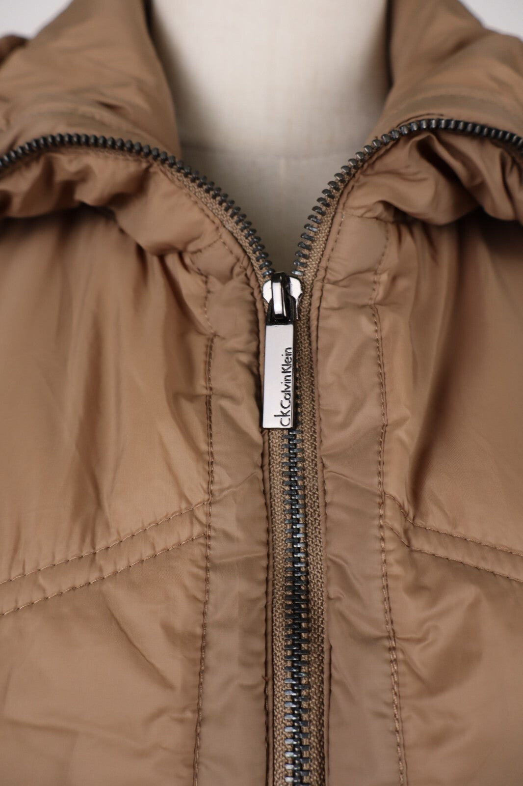 CALVIN KLEIN GIUBBINO SMANICATO GILET DONNA TG M WOMAN CASUAL JACKET VINTAGE