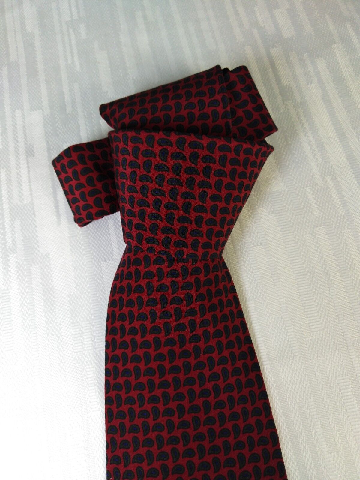 NAZARENO GABRIELLI 100% SILK TIE SETA CRAVATTA NECKTIE ITALY VINTAGE CLASSIC