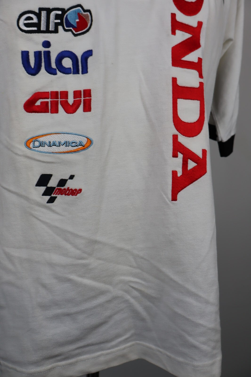 LCR MOTO GP TEAM MAGLIA POLO HONDA UOMO TG XL MAN SPORT T-SHIRT AUTOGRAFATA