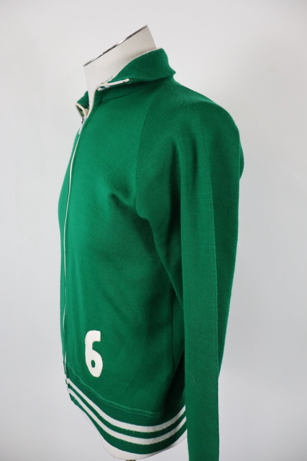 GIMER N 6  FELPA SPORT CALCIO UOMO Tg 50 VINTAGE JACKET SWEATSHIRT ACRILICO