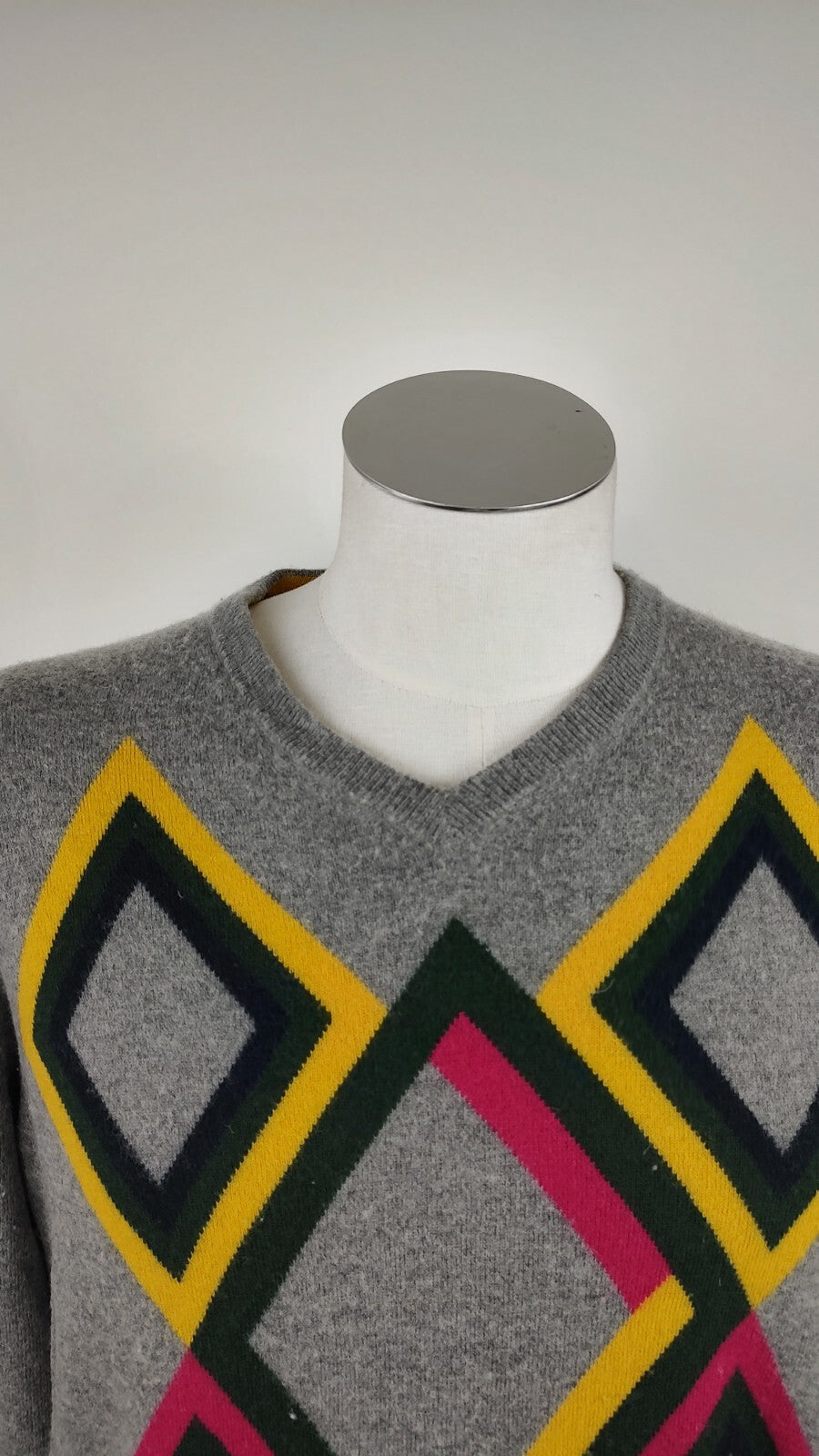 HARMONT & BLAINE MAGLIONE UOMO Tg. M MAN SWEATER CASUAL LANA VINTAGE