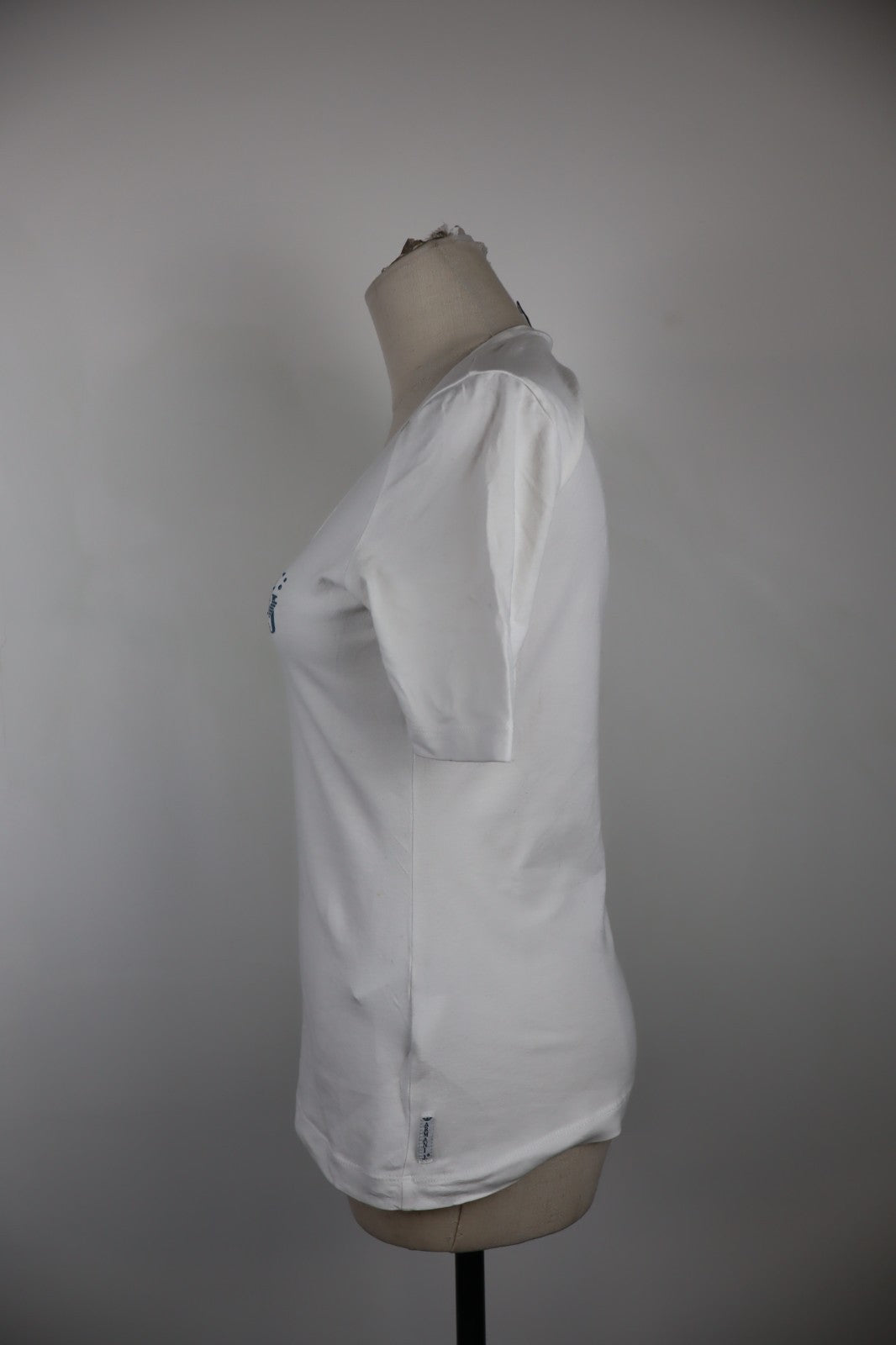 AJ ARMANI JEANS MAGLIA DONNA TG. 38 WOMAN CASUAL VINTAGE T-SHIRT COTONE COTTON