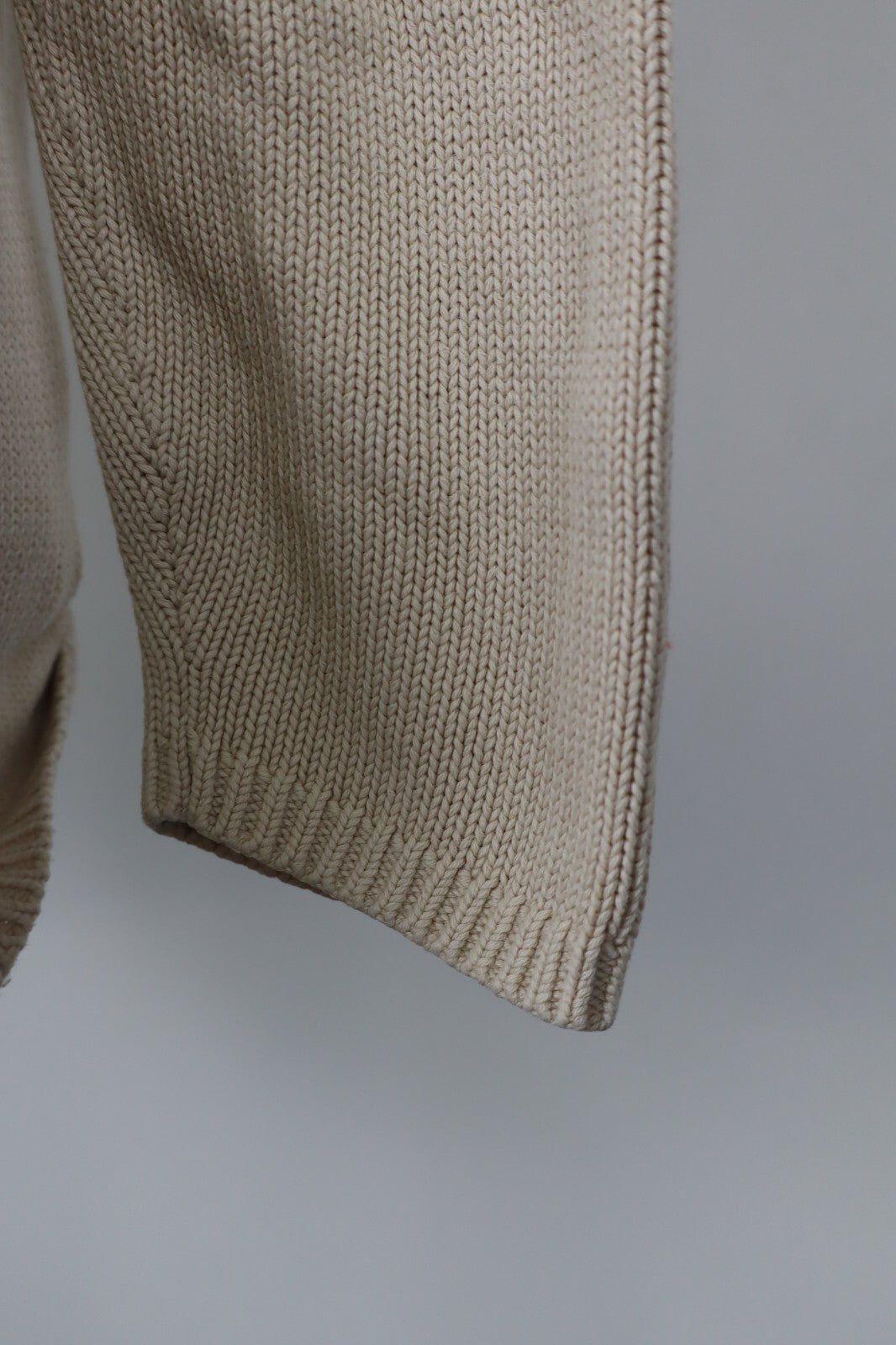 TIMBERLAND MAGLIONE CON ZIP COTONE VINTAGE UOMO TG 12 MAN SWEATER CASUAL