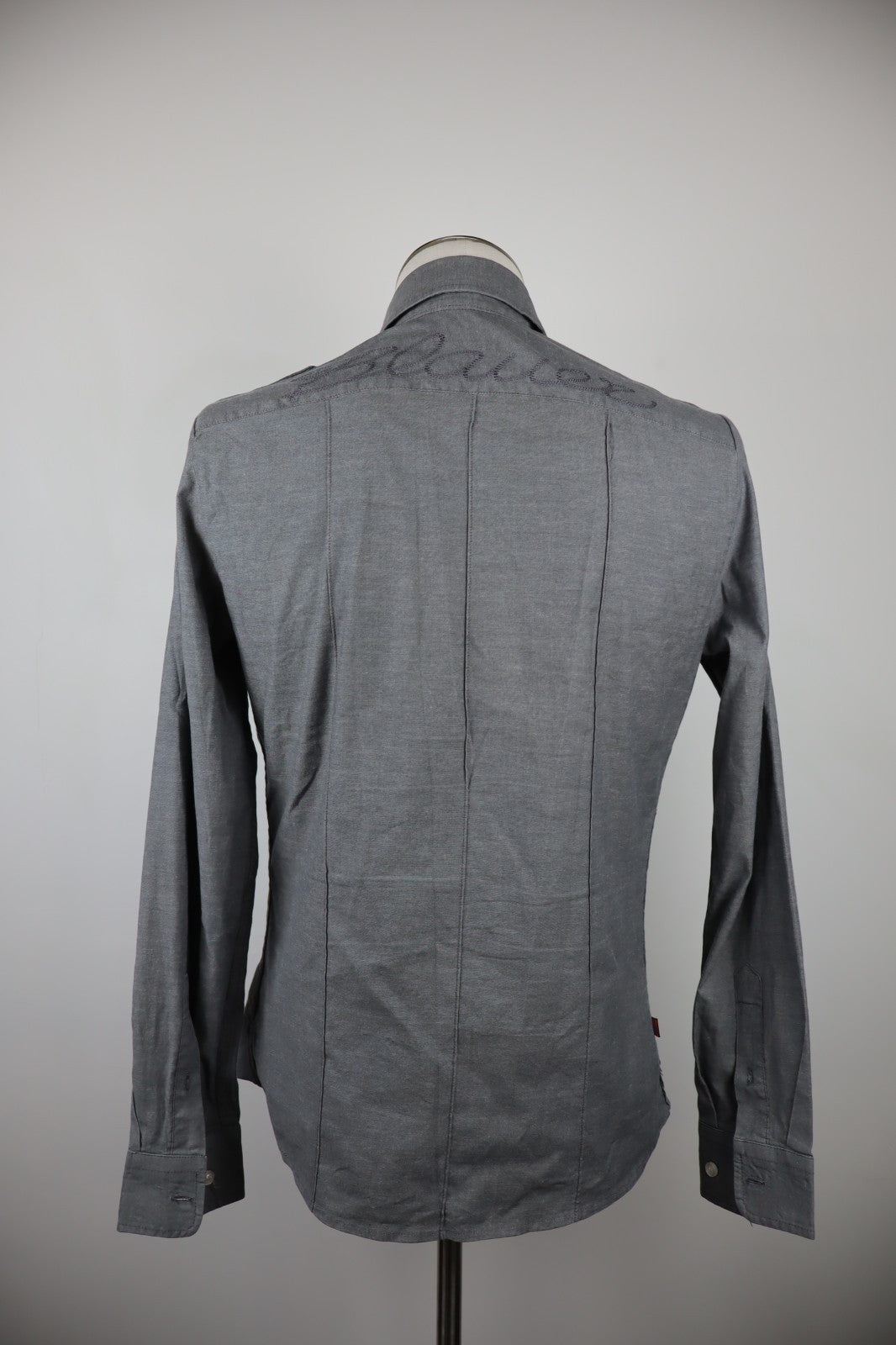 BLAUER CAMICIA MANICHE LUNGHE UOMO COTONE TG M MAN CASUAL VINTAGE SHIRT COTTON