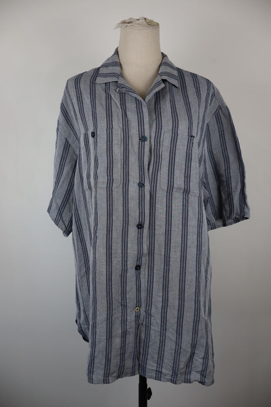 MARINA RINALDI CAMICIA DONNA TG. 23 WOMAN SHIRT CASUAL VINTAGE COTONE