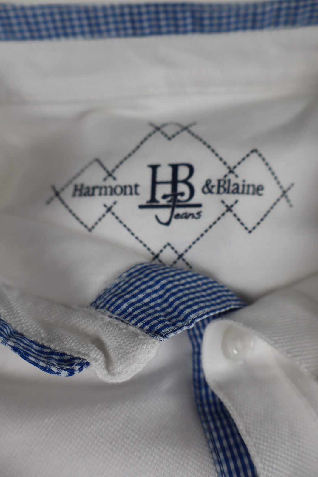 HARMONT & BLAINE POLO MAGLIA UOMO TG XL MAN T-SHIRT CASUAL VINTAGE COTONE