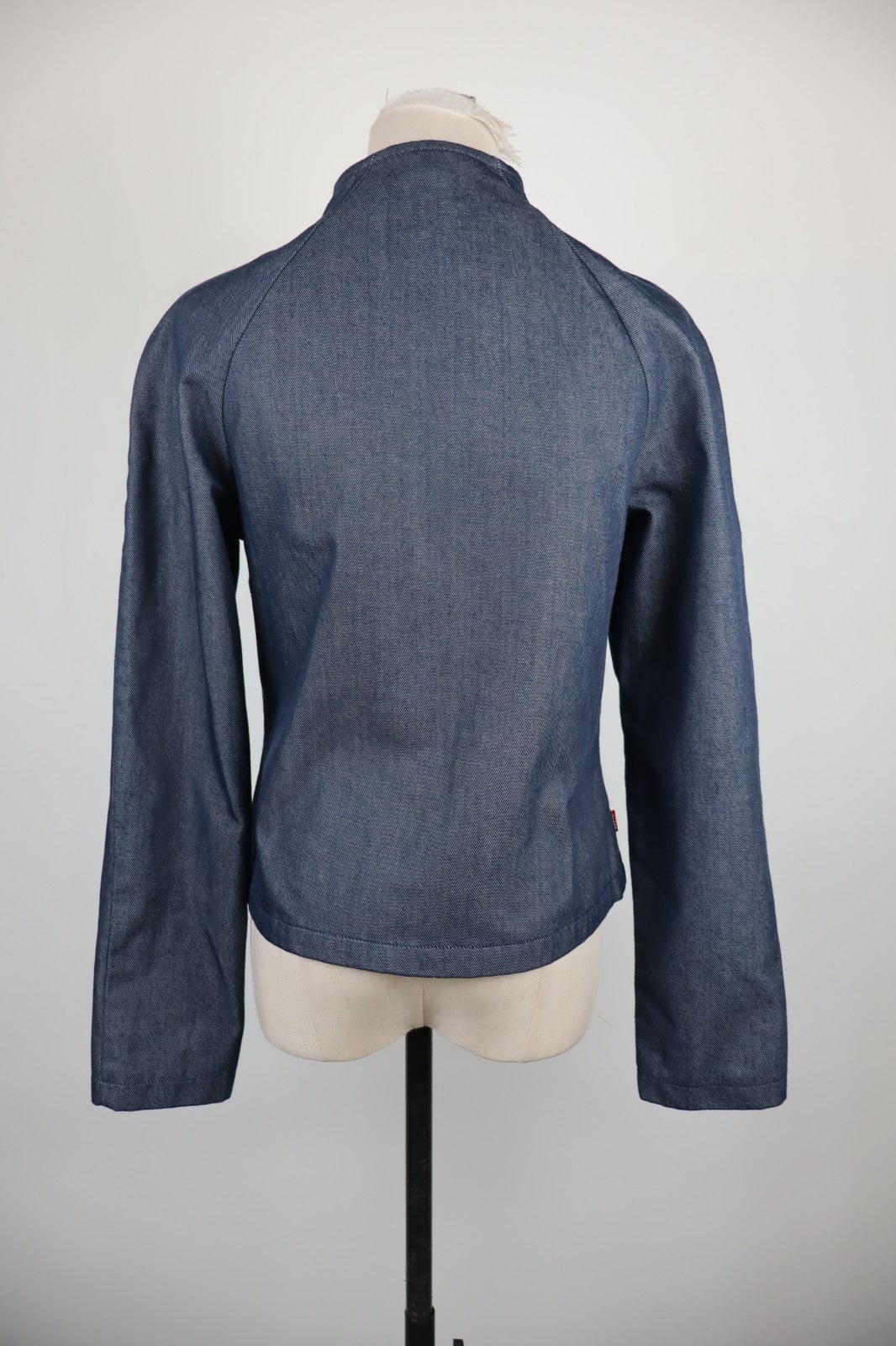 LEVI'S STAPREST GIUBBINO JEANS DENIM DONNA S WOMAN CASUAL VINTAGE JACKET LEGGERO
