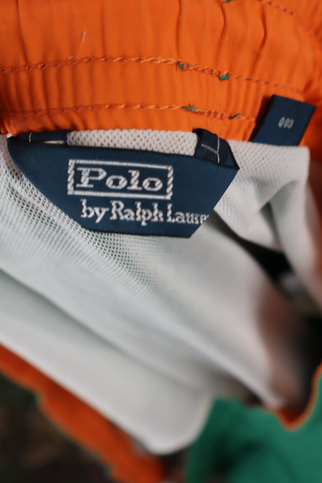 RALPH LAUREN COSTUME PANTALONCINO MARE UOMO TG 2XL MAN SWIMSUIT VINTAGE CASUAL