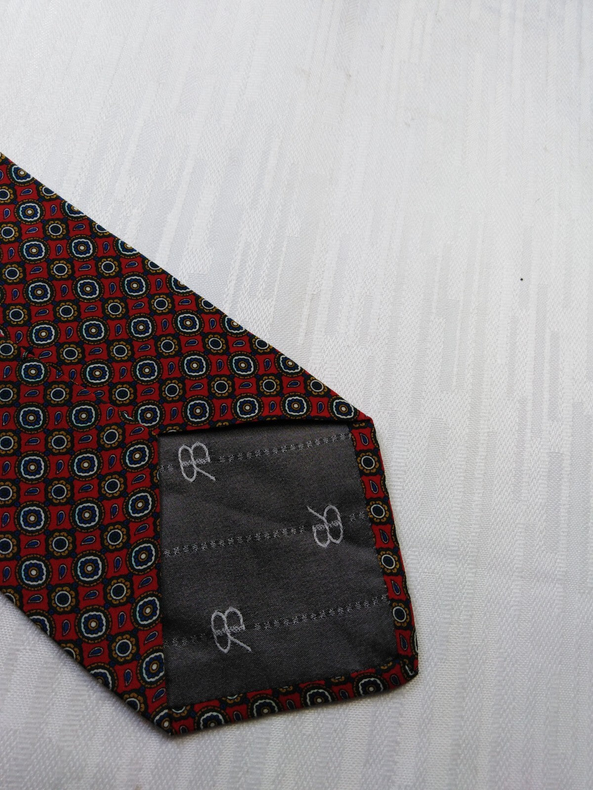 BALESTRA 00% SILK TIE SETA CRAVATTA NECKTIE MADE IN ITALY CLASSIC