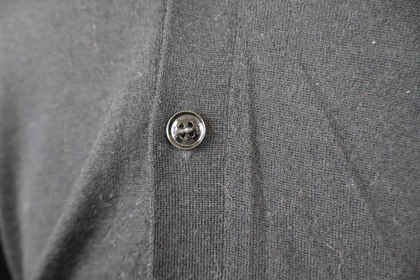 LIU JO MAGLIONE CARDIGAN VINTAGE UOMO Tg. S MAN SWEATER CASUAL LANA WOOL