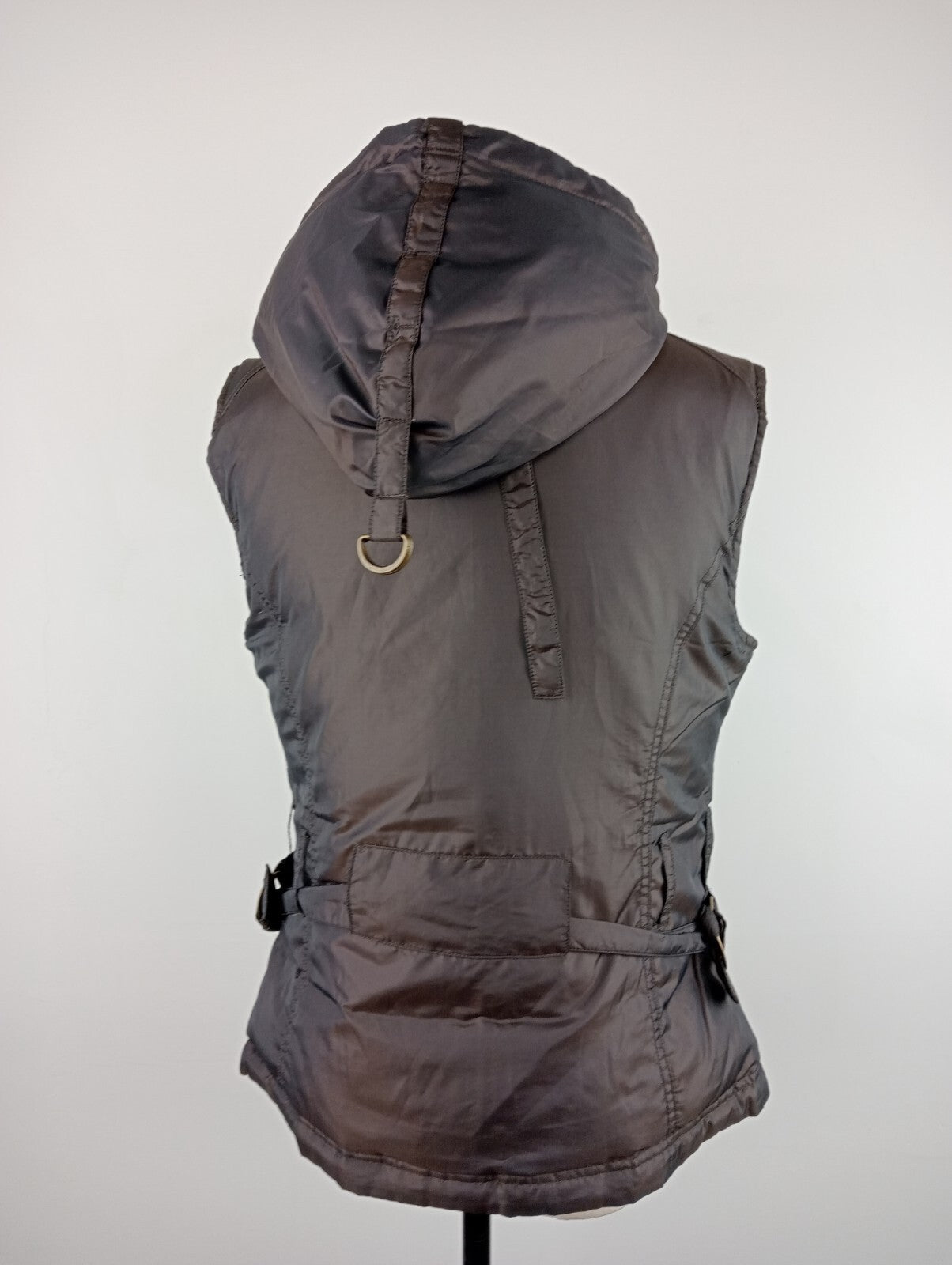 MAX & CO GIUBBINO SMANICATO GILET DONNA Tg. 42 WOMAN CASUAL JACKET VINTAGE ITALY