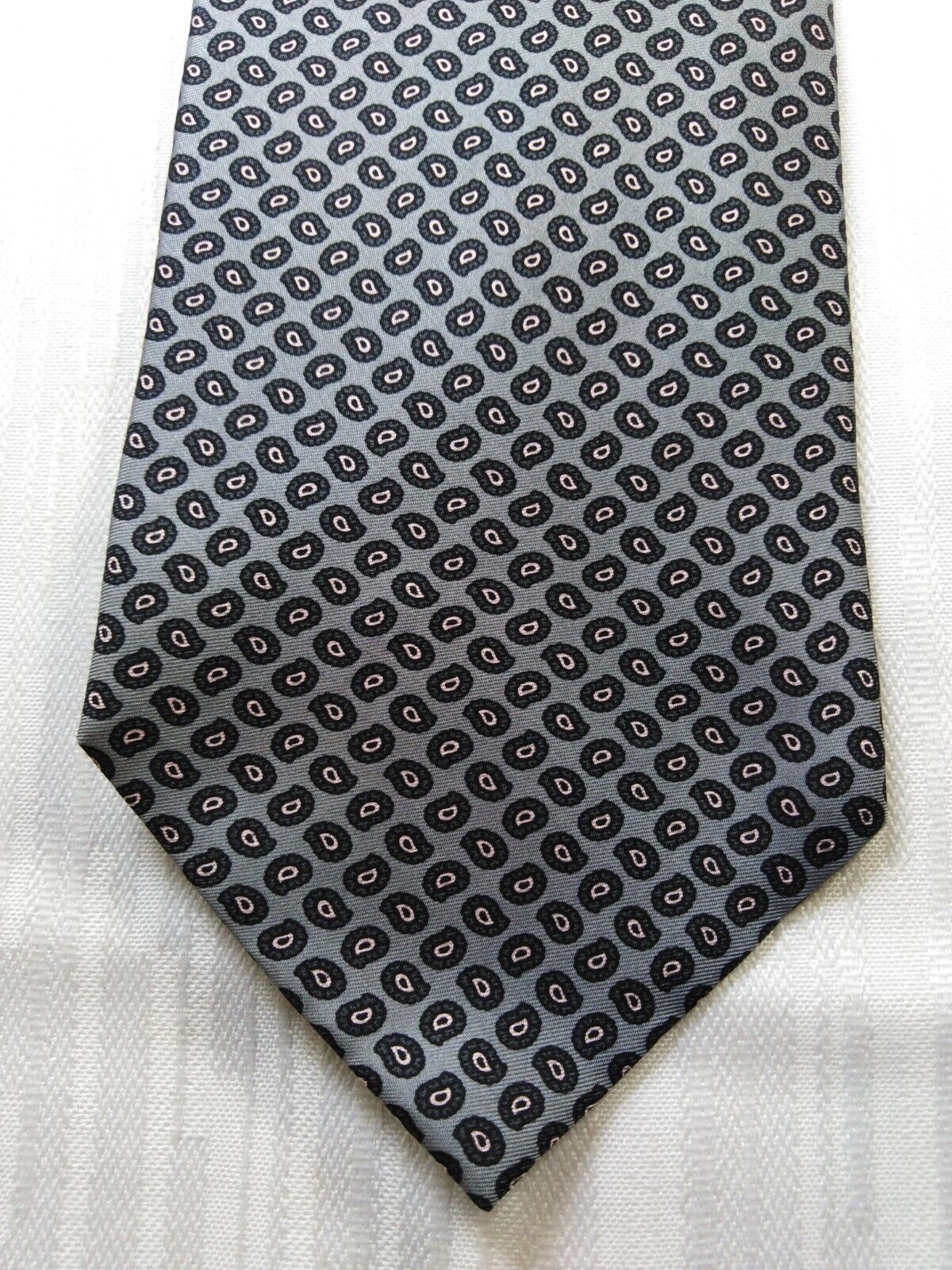 REGINA SCHRECKER 100% SILK TIE SETA CRAVATTA NECKTIE MADE IN ITALY CLASSIC