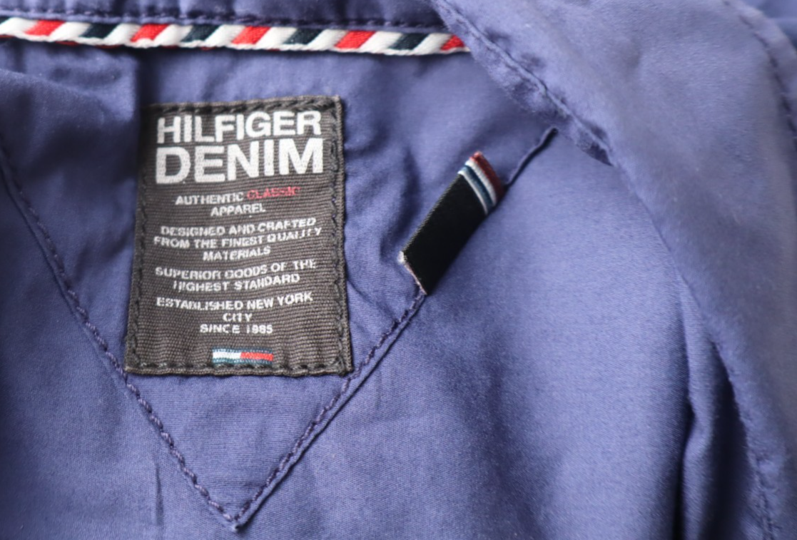 TOMMY HILFIGER DENIM DONNA TG L WOMAN SHIRT CASUAL VINTAGE COTONE COTTON LOGO